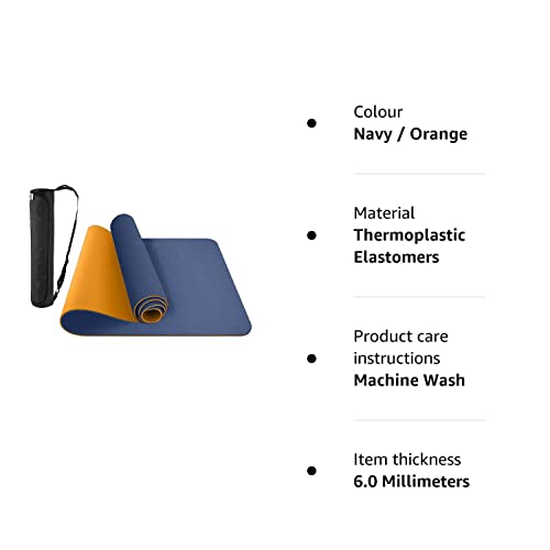 ComFy Non-Slip Yoga Mat with Waterproof Carry Bag