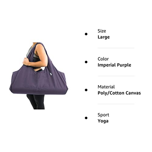 Large Yoga Mat Carrier | Imperial Purple