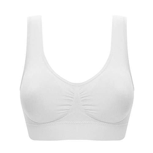 Ultra-Thin Full Cup Yoga Bra for Large Breasts