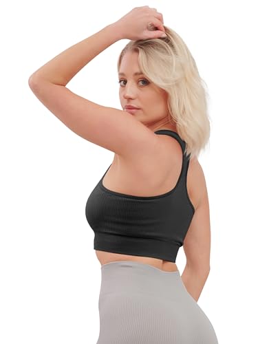 Super Eagle® Front Zip Crop Top for Yoga
