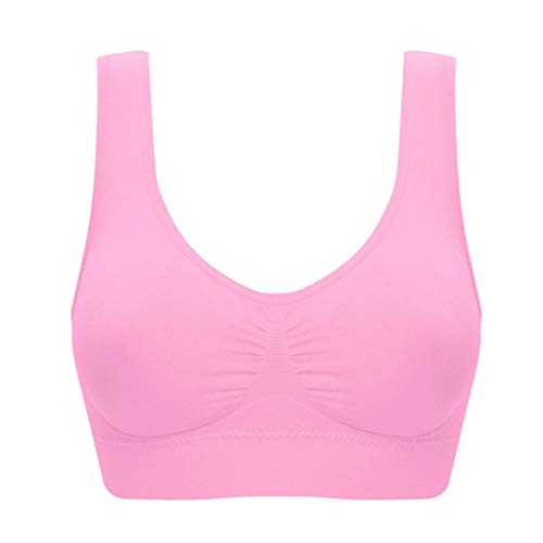 Ultra-Thin Full Cup Yoga Bra for Large Breasts