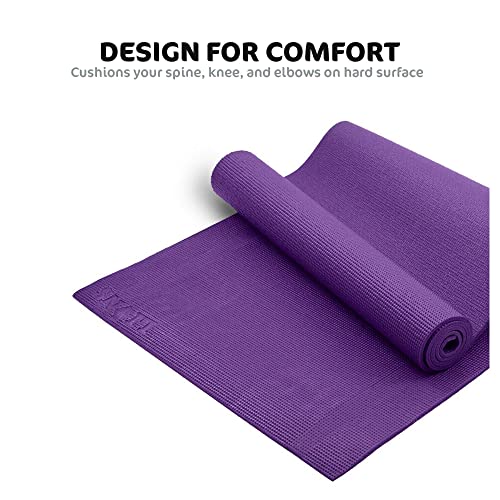 Premium Eco-Friendly Lions Yoga Mat with Carry Strap