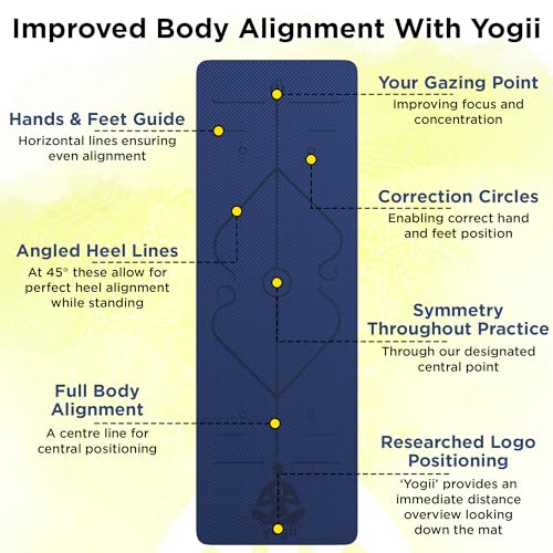 Yogii Premium TPE Yoga Mat - Eco Friendly
