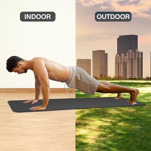 Xn8 Sports 15mm NBR Yoga Mat - Lightweight, Non-Tearable