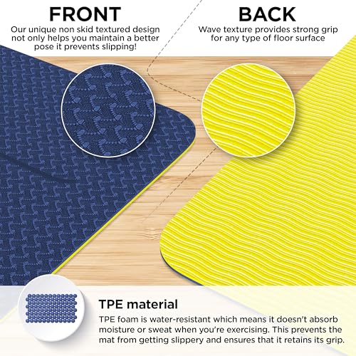 Yogii Premium TPE Yoga Mat - Eco Friendly