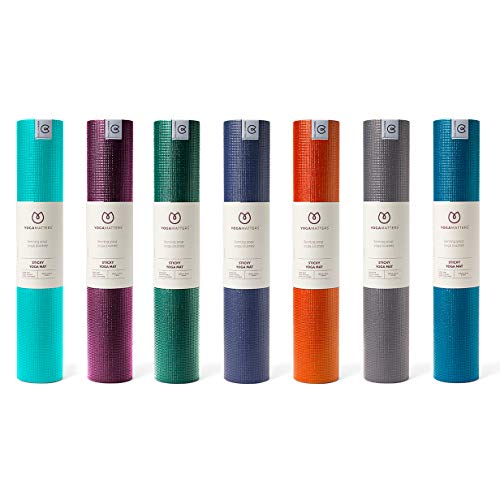 Bottle Green Sticky Yoga Mat by Yogamatters