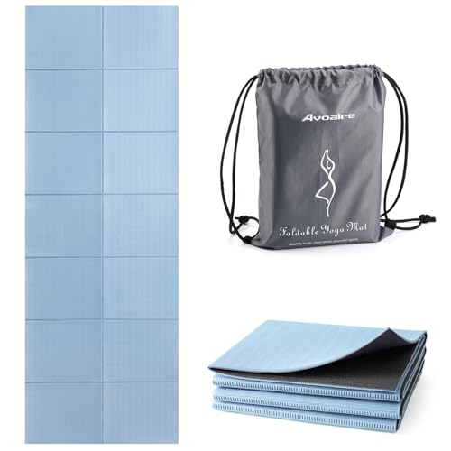 Foldable Yoga Mat - Non Slip & Portable