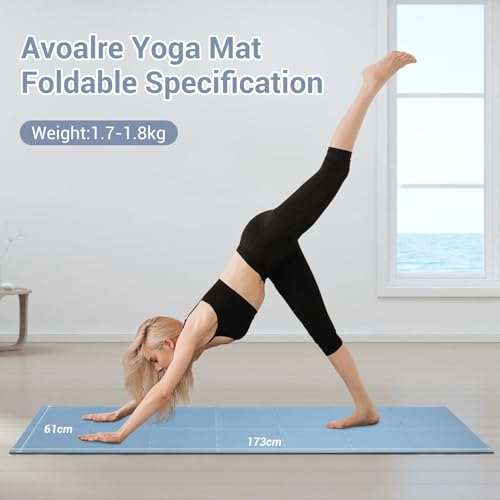 Foldable Yoga Mat - Non Slip & Portable