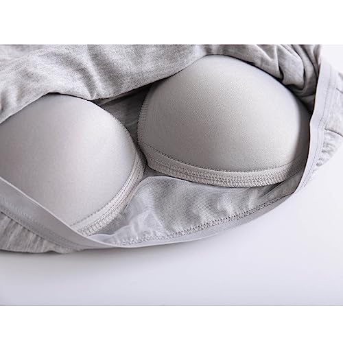 Women's Seamless Yoga Tank Top with Built-in Bra