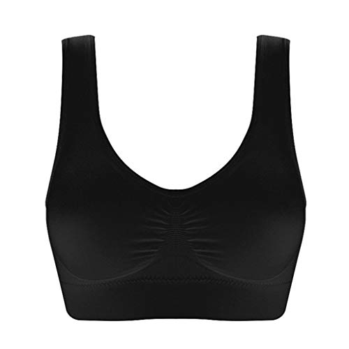 Ultra-Thin Full Cup Yoga Bra for Large Breasts