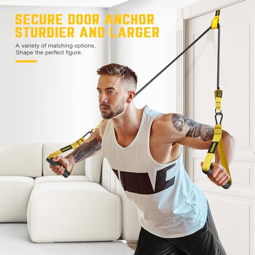 Strength Training Set: Heavy Resistance Bands for Men