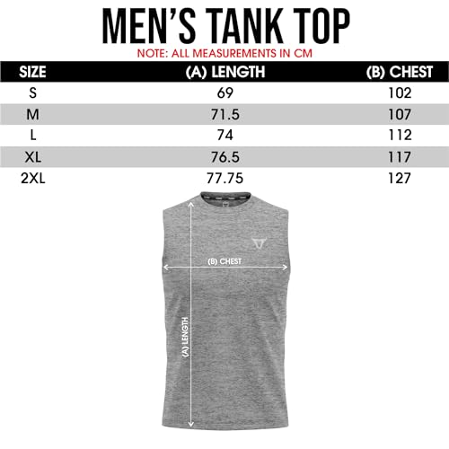 Men's Dry-Fit Muscle Tank Tops 3-Pack