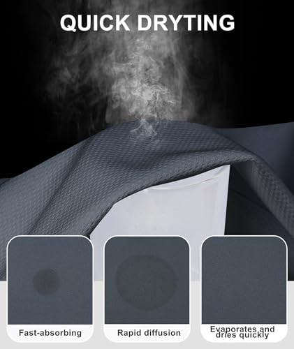 Men's Breathable Dry Fit Yoga T-Shirts 3 Pack