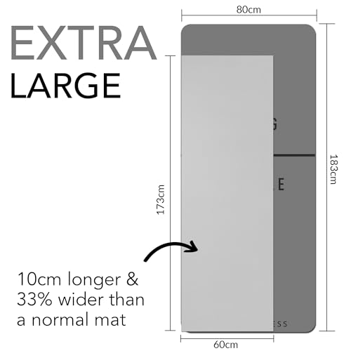 Extra Large Thick Yoga Mat for Home Workouts