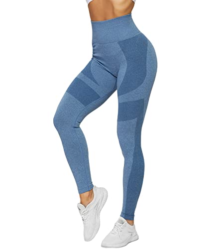 OUDOTA High Waist Yoga Leggings - Seamless Compression