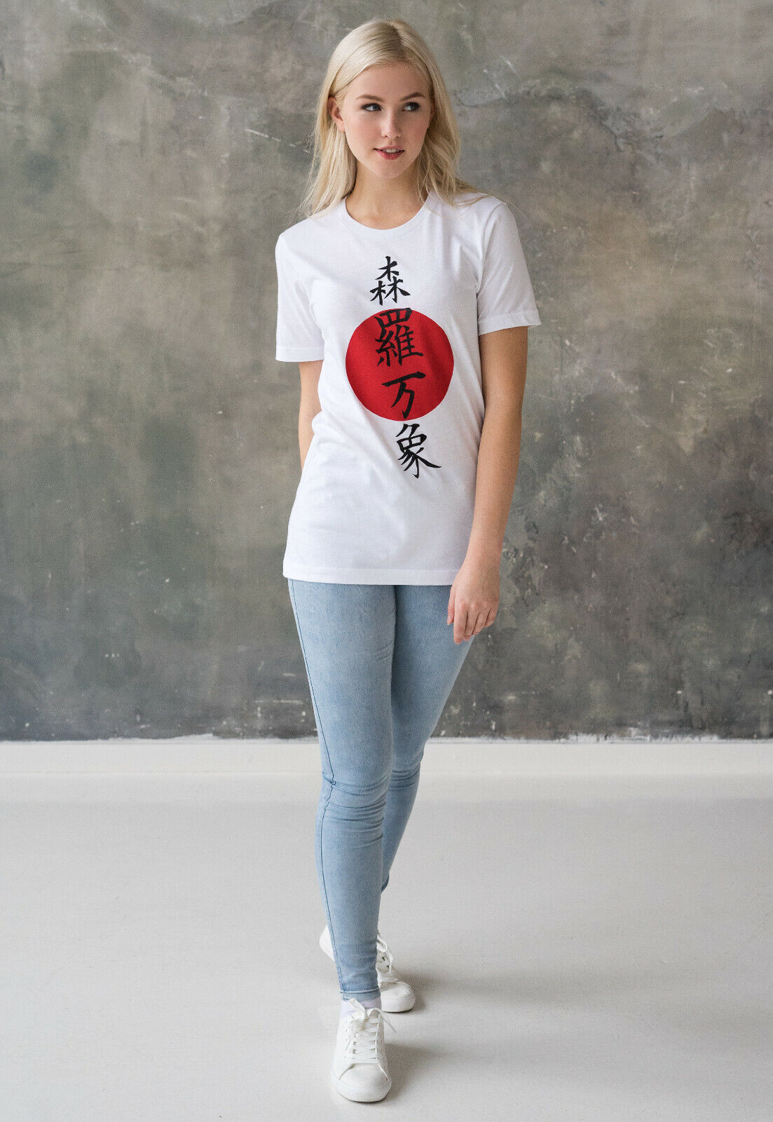 Japanese Kanji Yoga T-Shirt for Men and Women