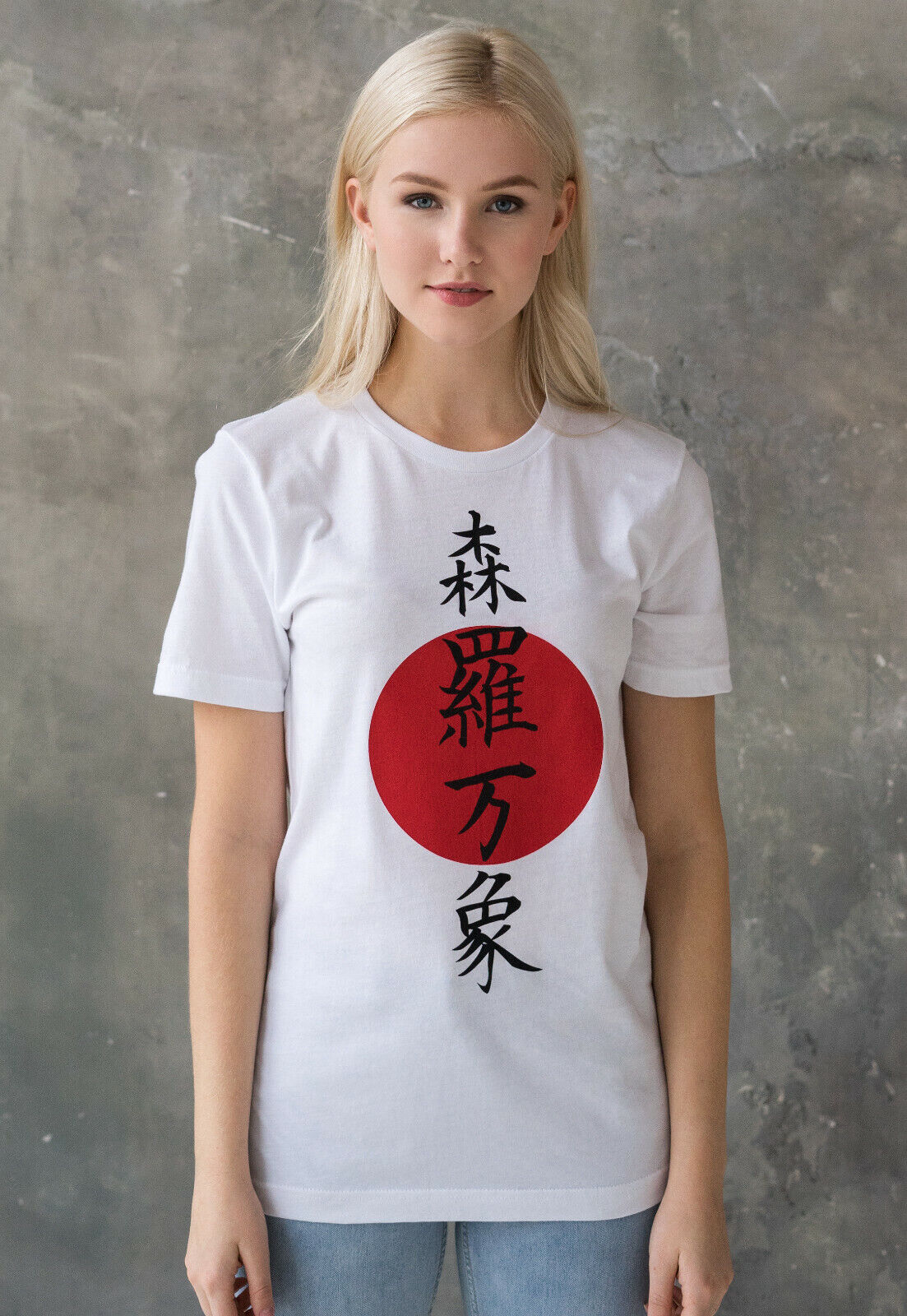 Japanese Kanji Yoga T-Shirt for Men and Women