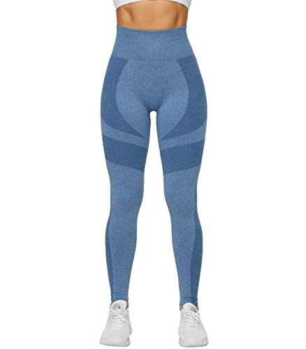 OUDOTA High Waist Yoga Leggings - Seamless Compression