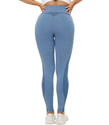 OUDOTA High Waist Yoga Leggings - Seamless Compression