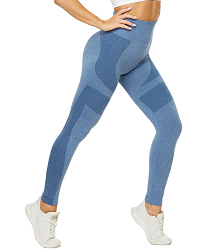 OUDOTA High Waist Yoga Leggings - Seamless Compression