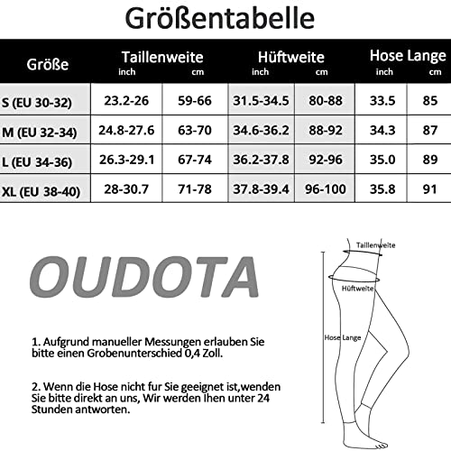 OUDOTA High Waist Yoga Leggings - Seamless Compression