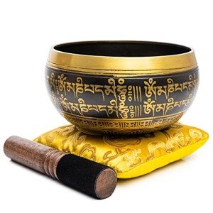 Tibetan Singing Bowl Set for Meditation and Healing