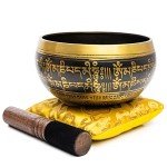 Tibetan Singing Bowl Set for Meditation and Healing