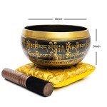 Tibetan Singing Bowl Set for Meditation and Healing