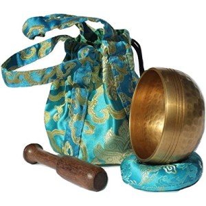 Tibetan Singing Bowl Set for Yoga Meditation