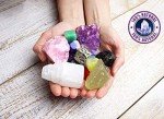 16 Healing Crystals Set with Wooden Box