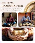 Large Tibetan Singing Bowl for Yoga and Healing