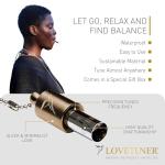LOVETUNER Meditation Necklace for Mindfulness & Relief