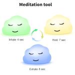 Breathing Lamp for Mindfulness and Calm Sleep