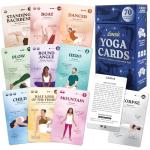 Premium Yoga Pose Flashcards with Instructions