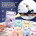 Premium Yoga Pose Flashcards with Instructions