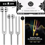 Healing Tuning Forks Set for Yoga and Meditation
