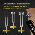 Healing Tuning Forks Set for Yoga and Meditation