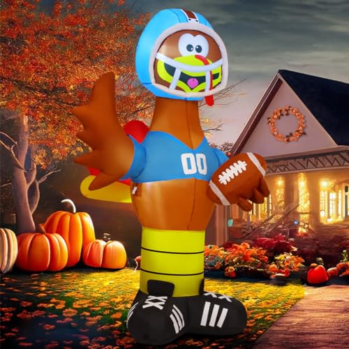 GOOSH 5 FT Inflatable Thanksgiving Turkey Yard Décor