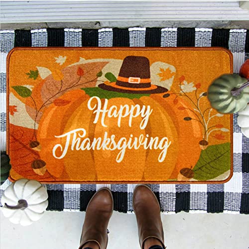 Festive Fall Welcome Doormat - 17" x 29
