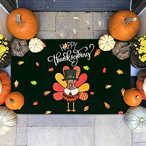 Thanksgiving Turkey Doormat: Outdoor/Indoor, 18x30