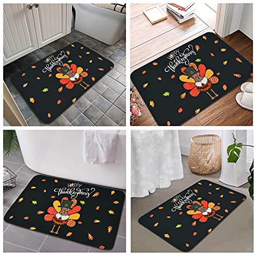 Thanksgiving Turkey Doormat: Outdoor/Indoor, 18x30