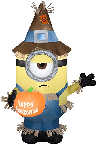 Thanksgiving Minion Stuart Inflatable - 3 feet