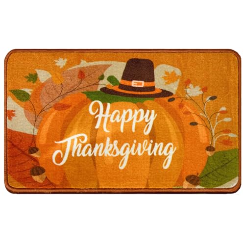 Festive Fall Welcome Doormat - 17" x 29