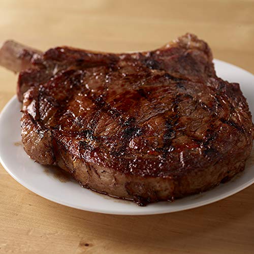 Texas Roadhouse Beef: 4 Bone-in Ribeyes + Seasoning