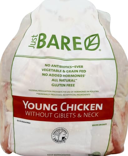 Just Bare® Natural Whole Chicken, Antibiotic Free, 4 LB