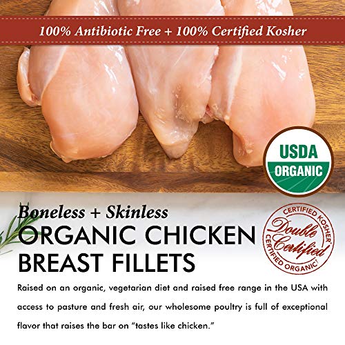 Organic Boneless Skinless Chicken Breast Fillets
