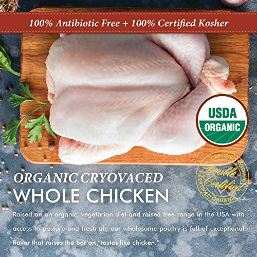 Organic Whole Chicken Broilers, 3.5 lb Pack