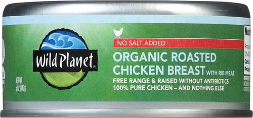 Organic Roasted Skinless Boneless Chicken Breast 5oz