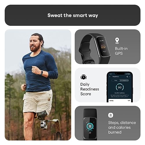 Fitbit Charge 5 - Health & Fitness Tracker with GPS