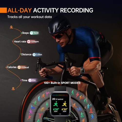 24/7 Fitness Tracker Smartwatch for iPhone and Android